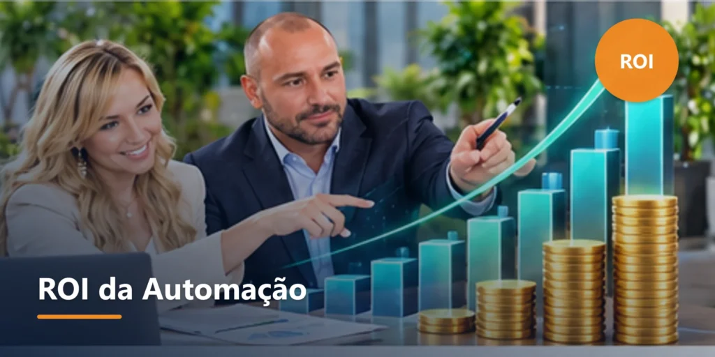 Ilustração editorial sobre Medição do ROI e do impacto nos negócios.
