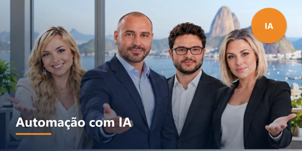 Ilustração editorial sobre O que os serviços de consultoria de automação de marketing com IA incluem.