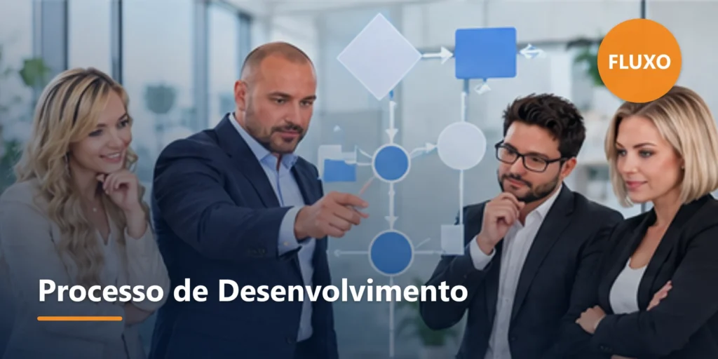 Ilustração editorial sobre O processo de desenvolvimento de aplicativos sob medida.