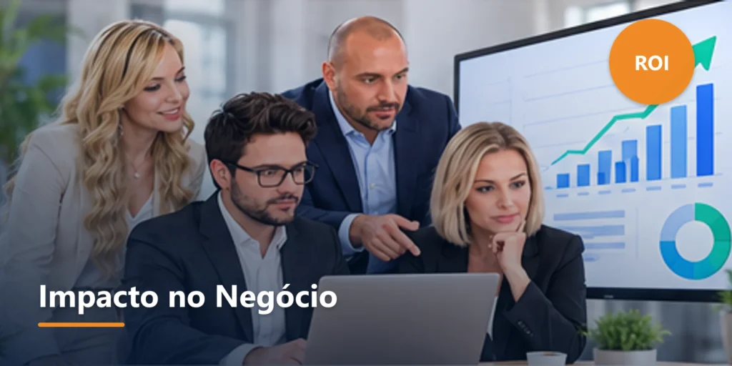 Ilustração editorial sobre Medir o impacto do SEO e do desenvolvimento nos negócios.