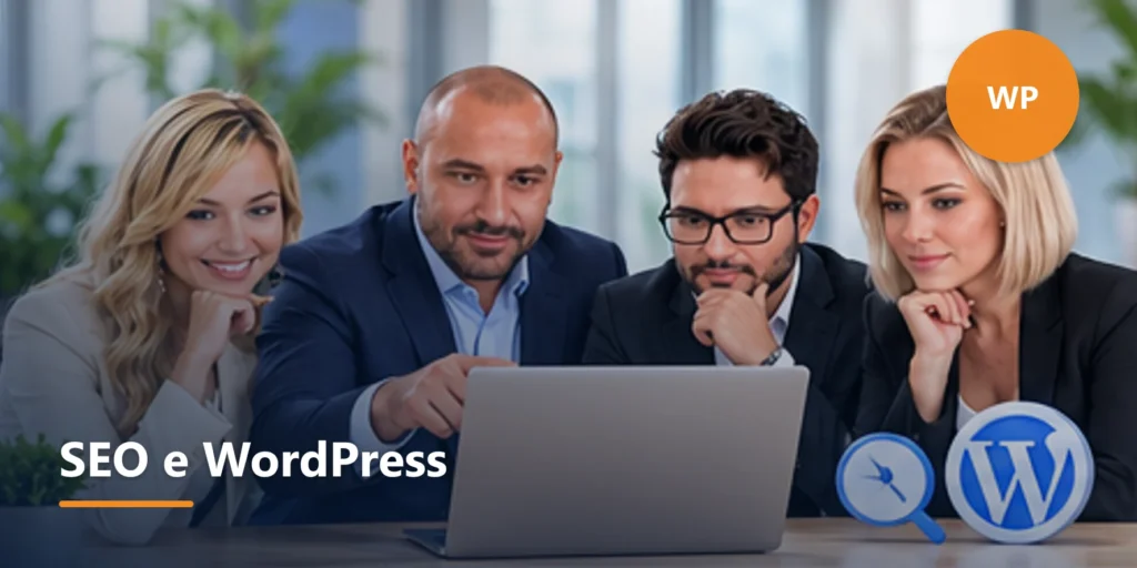 Ilustração editorial sobre O que os serviços integrados de consultoria de SEO e desenvolvimento de WordPress incluem.